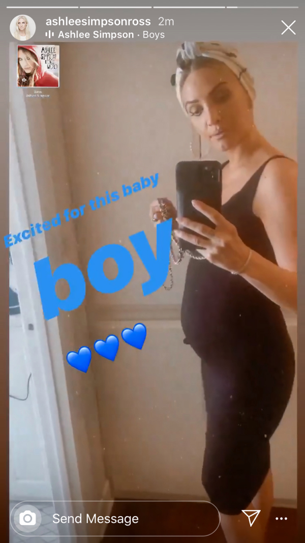 Ashlee Simpson Baby Bump Photos: Pregnancy Updates for Baby No. 3