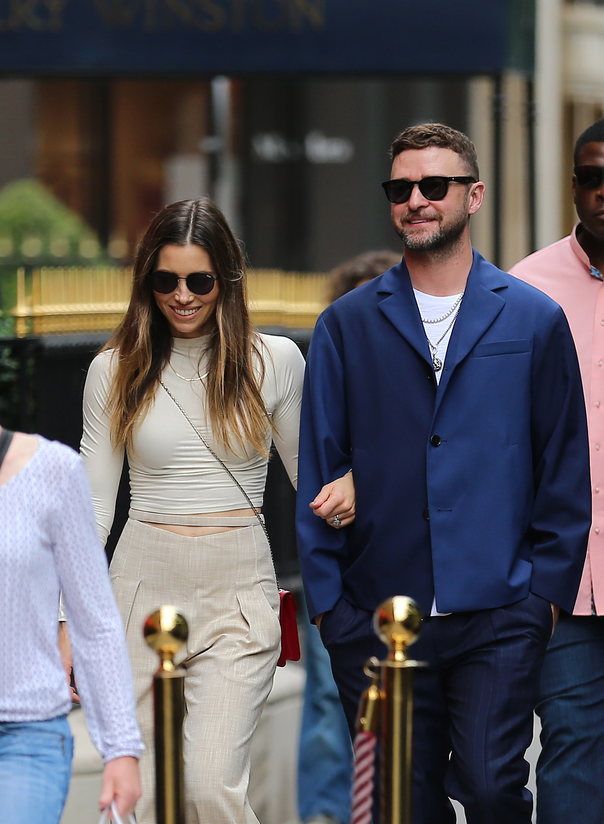 Jessica Biel and Justin Timberlake Stepped Out for a Rare Couple's Street  Style Moment