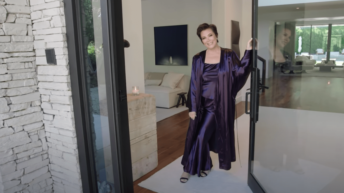 kris jenner house tour 2022