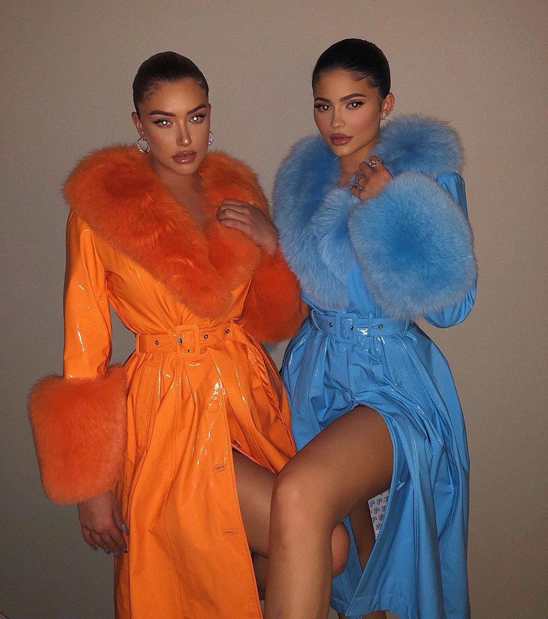 Kylie Jenner Goes Full-On Designer in a Versace Robe & Louis Vuitton  Slippers