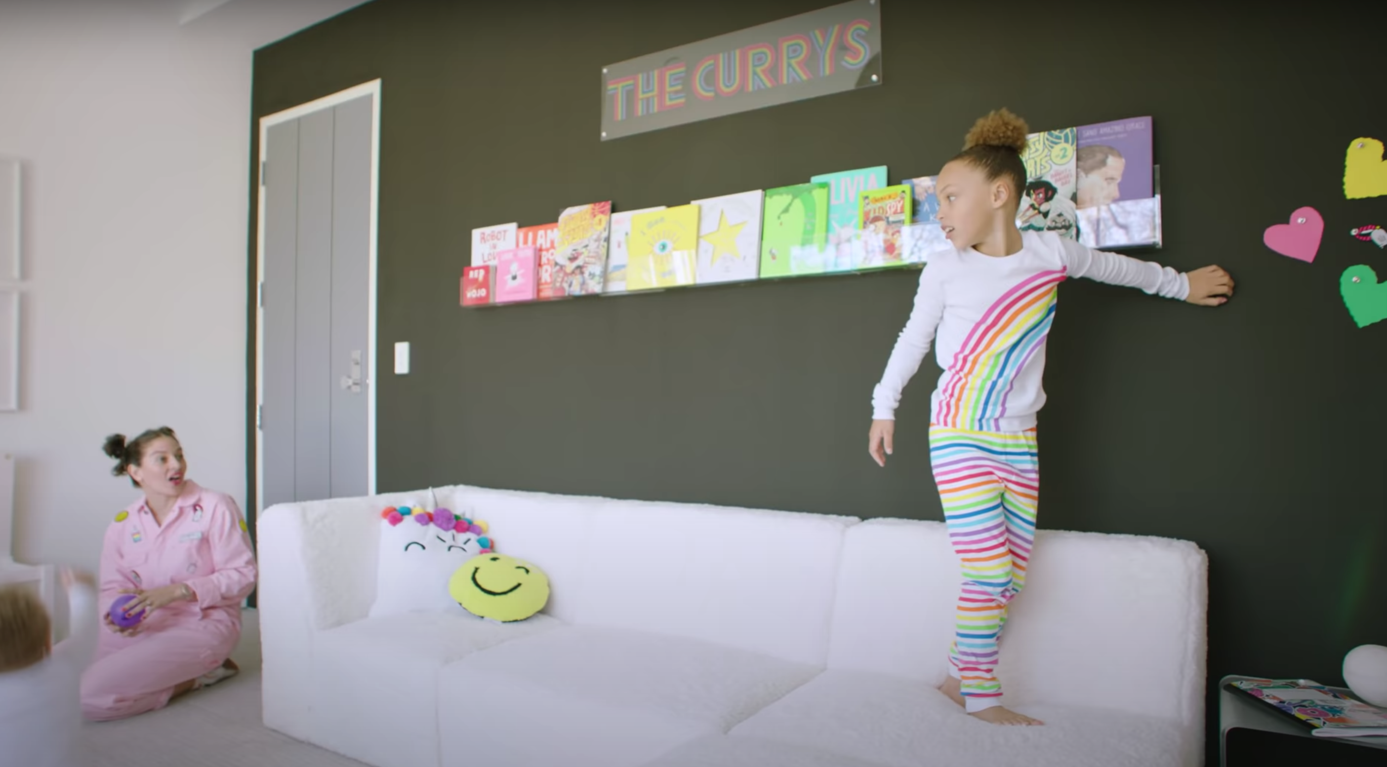 Stephen and Ayesha Curry Home Tour Playroom