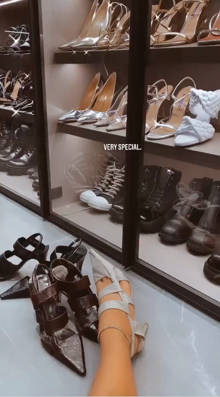 Kylie Jenner Shares Glimpse Inside Her Massive Designer Shoe Closet