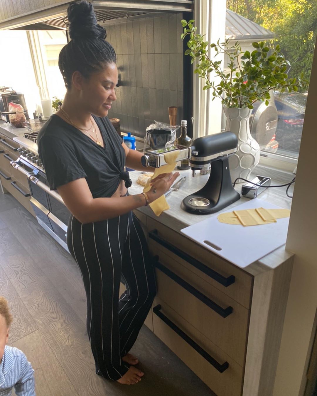 Stephen and Ayesha Curry Home Tour Kitchen