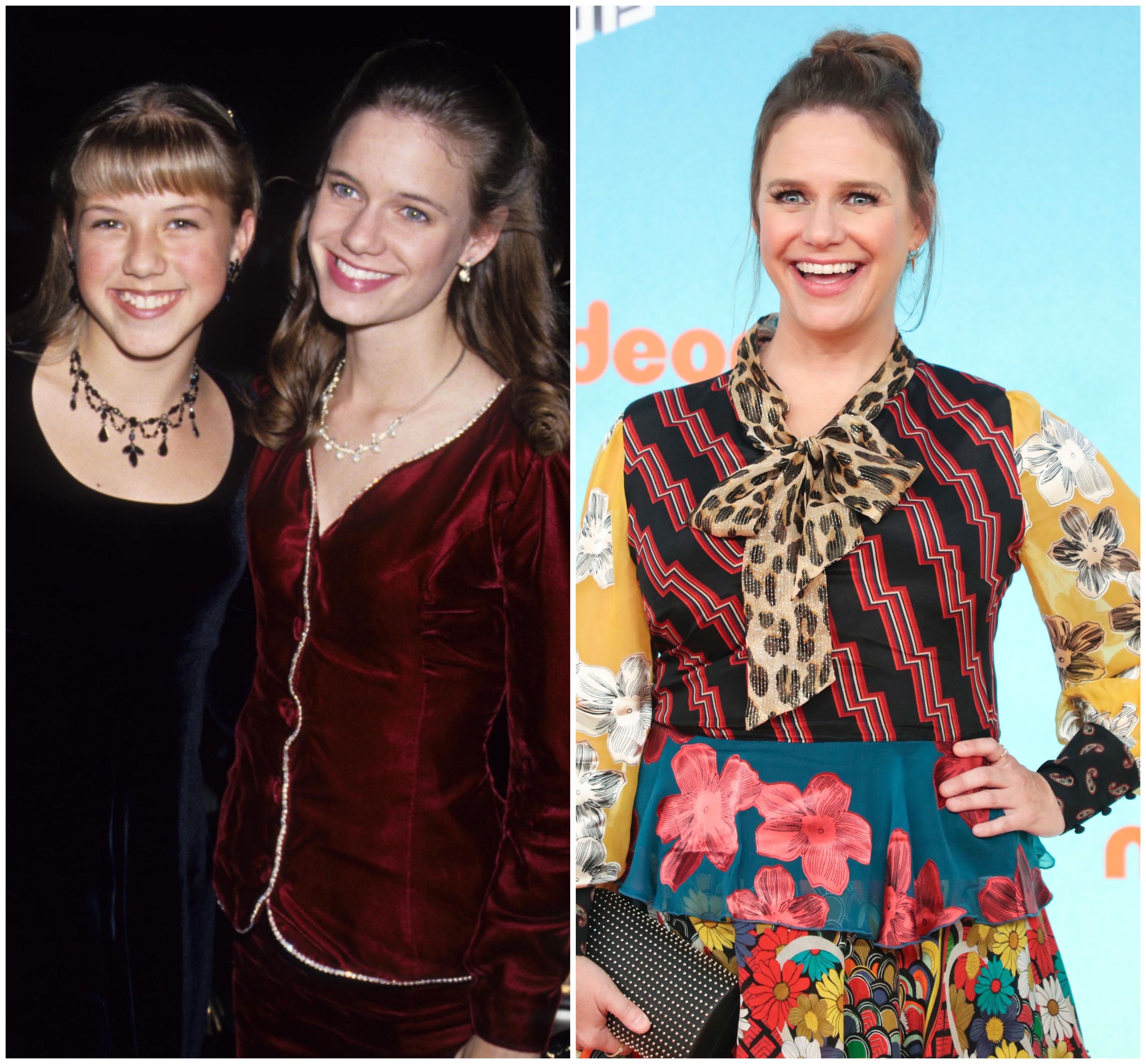 Andrea Barber Then and Now