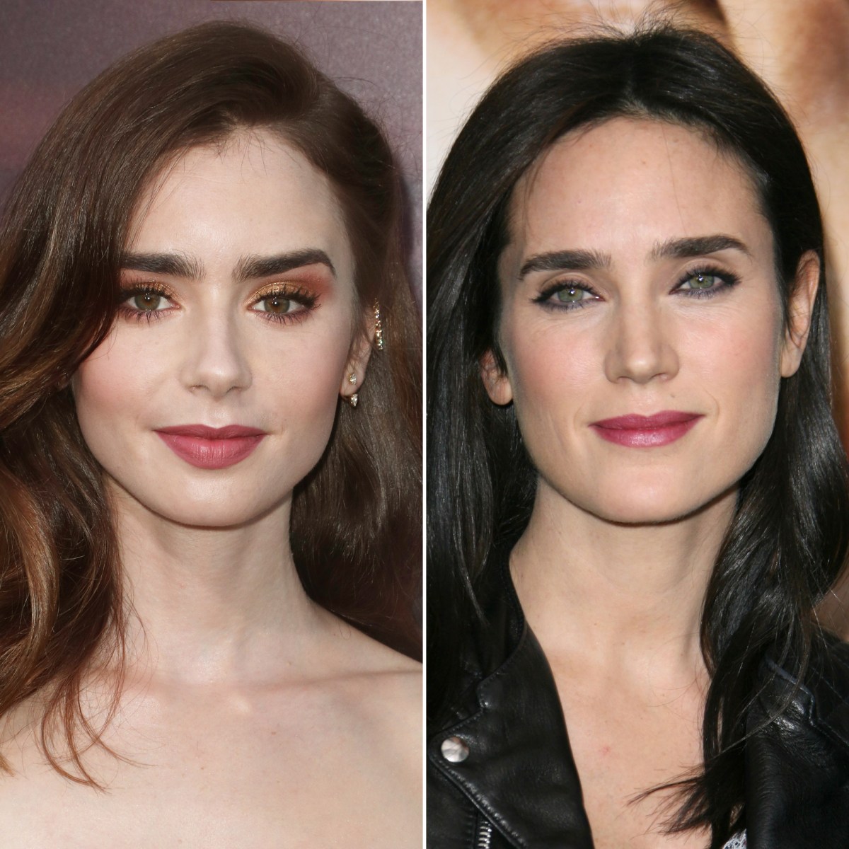Lily Collins Porn - Celebrity Doppelgangers: See Photos of Stars Who Look Alike