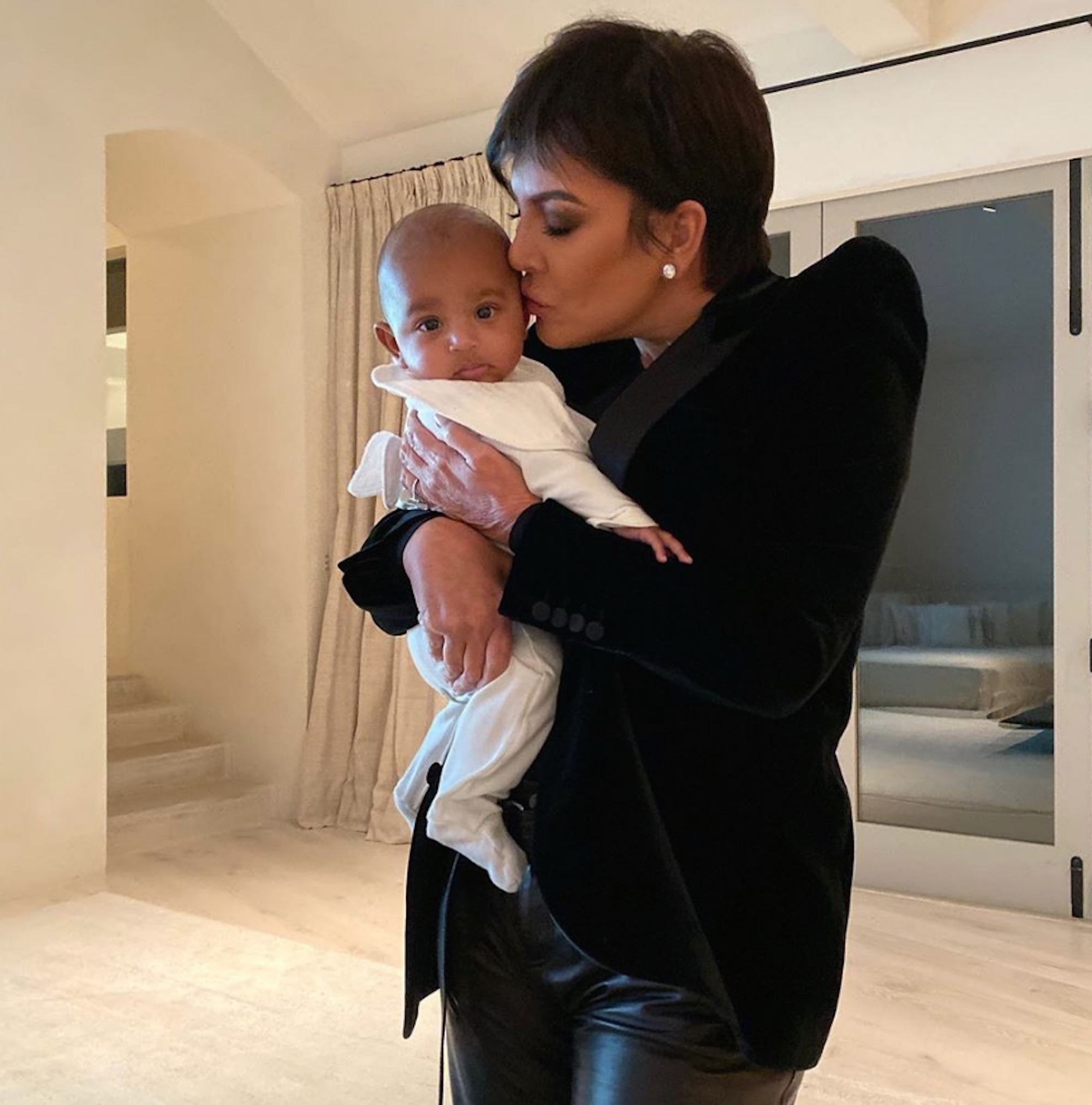 Kris Jenner's Grandchildren: Photos With Mason, North and More