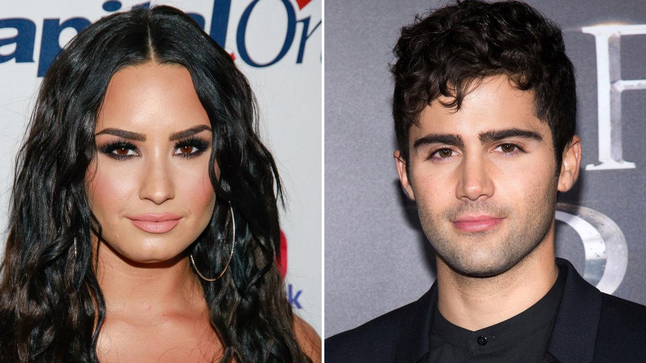 Demi Lovatos Ex Fiance Max Ehrich Spotted With Mariah Angeliq Life And Style