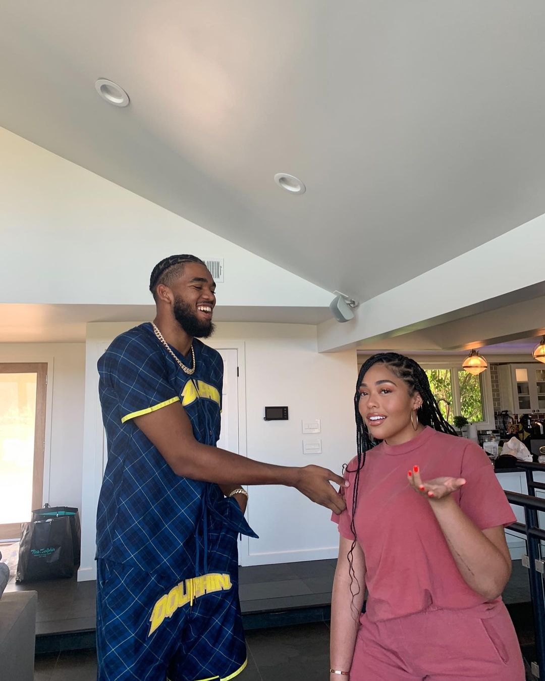 Jordyn Woods' Matching Outfits With BF Karl Anthony Towns: See