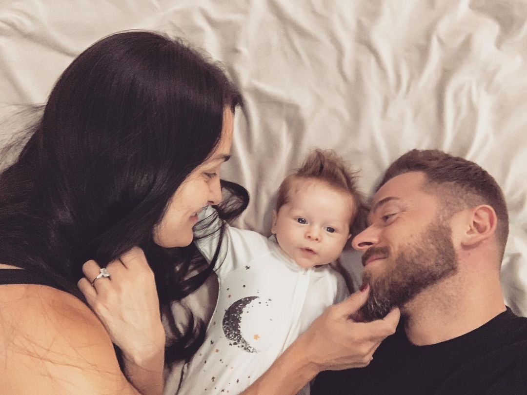 Nikki Bella admits she conceived her first child with fiance Artem