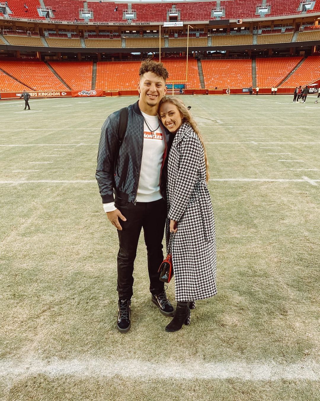 Patrick Mahomes Cuddles Up to Fiancée Brittany Matthews in Romantic  Instagram Photos: 'Me & You