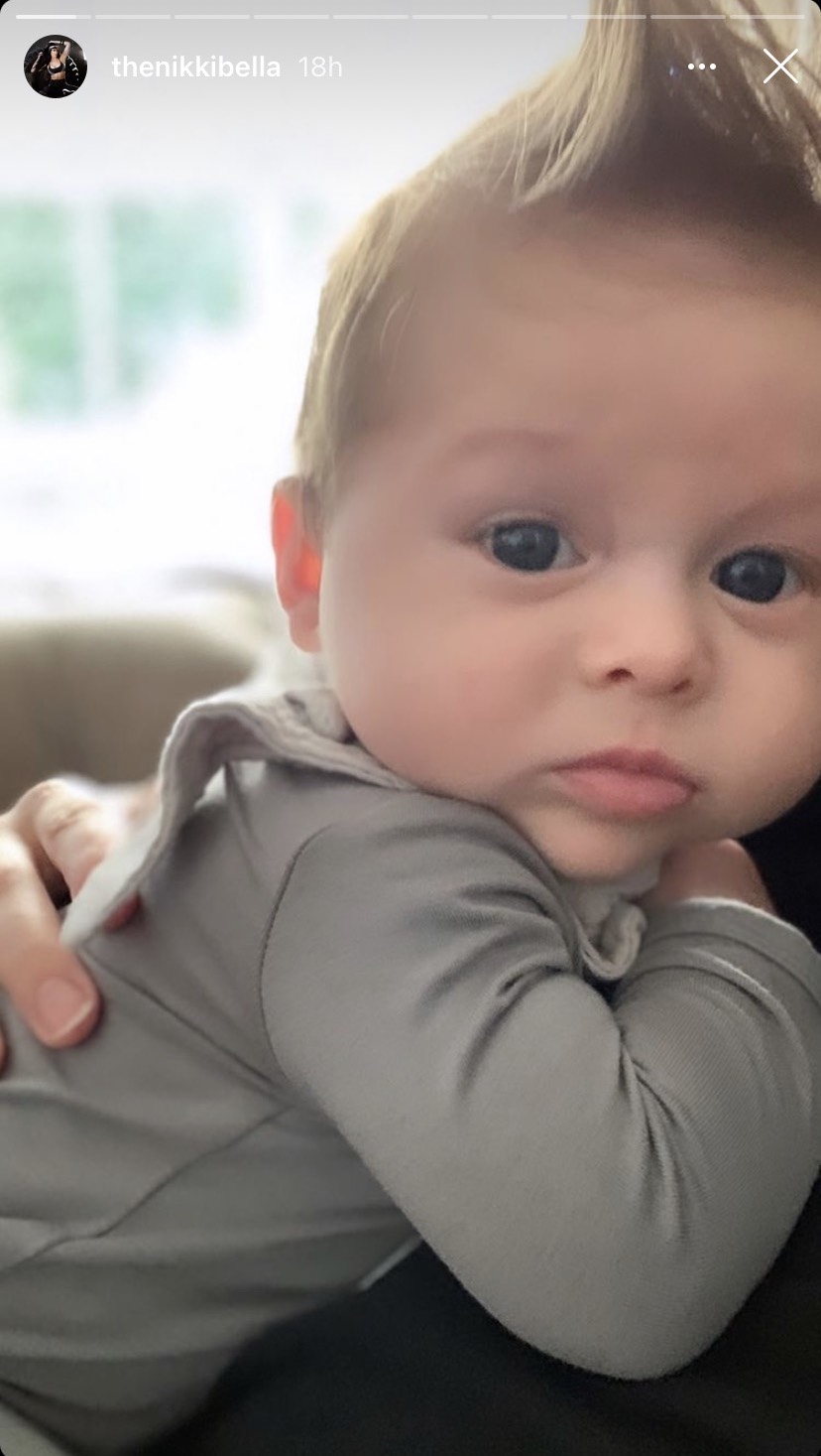 Nikki Bella, Artem Chigvintsev's Son Matteo's Baby Album: Pics