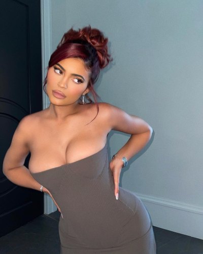 Kylie Jenner Poses for Sexy Instagram Photos in Her Living Room