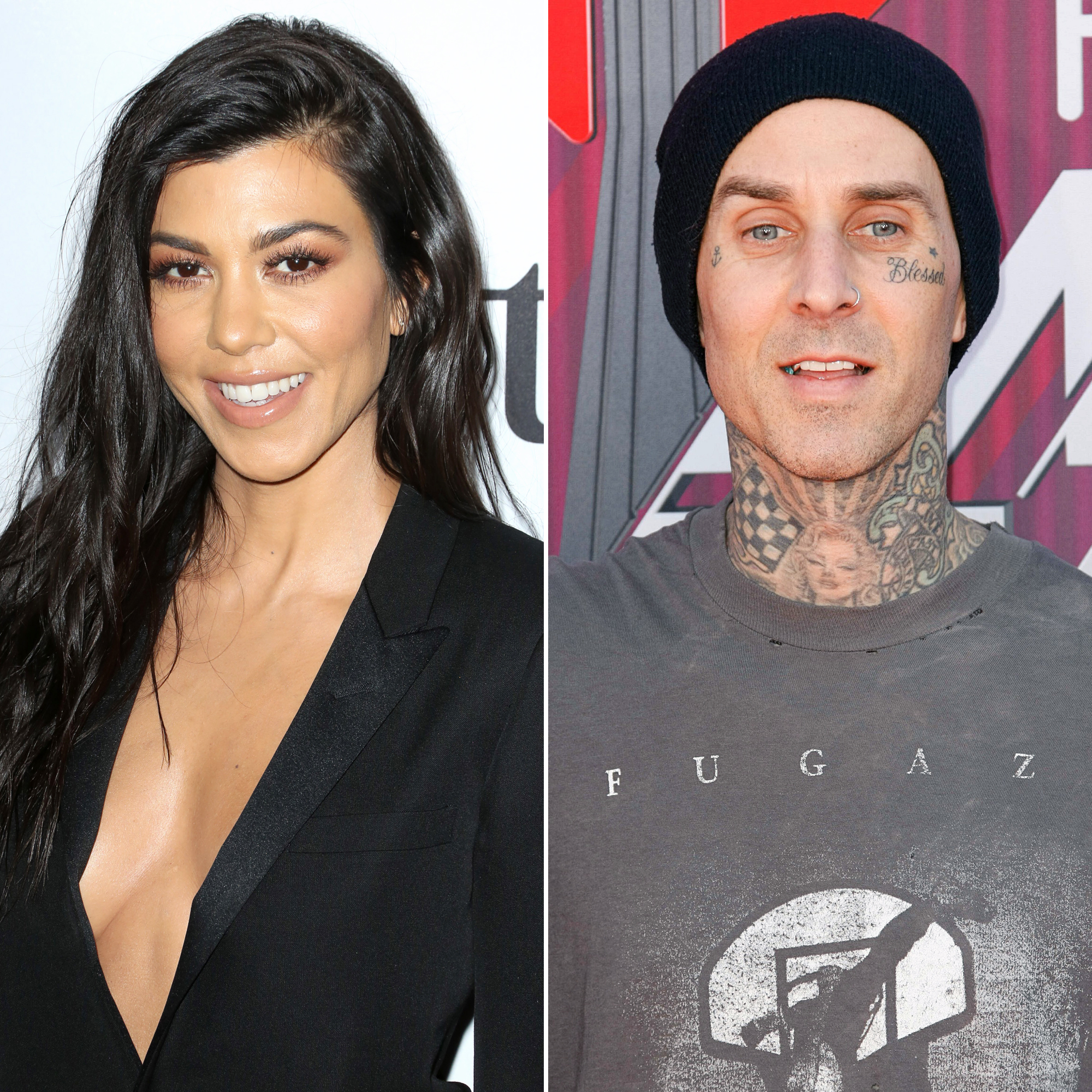 Kourtney Kardashian Reacts to Boyfriend Travis Barker s 1st Punk