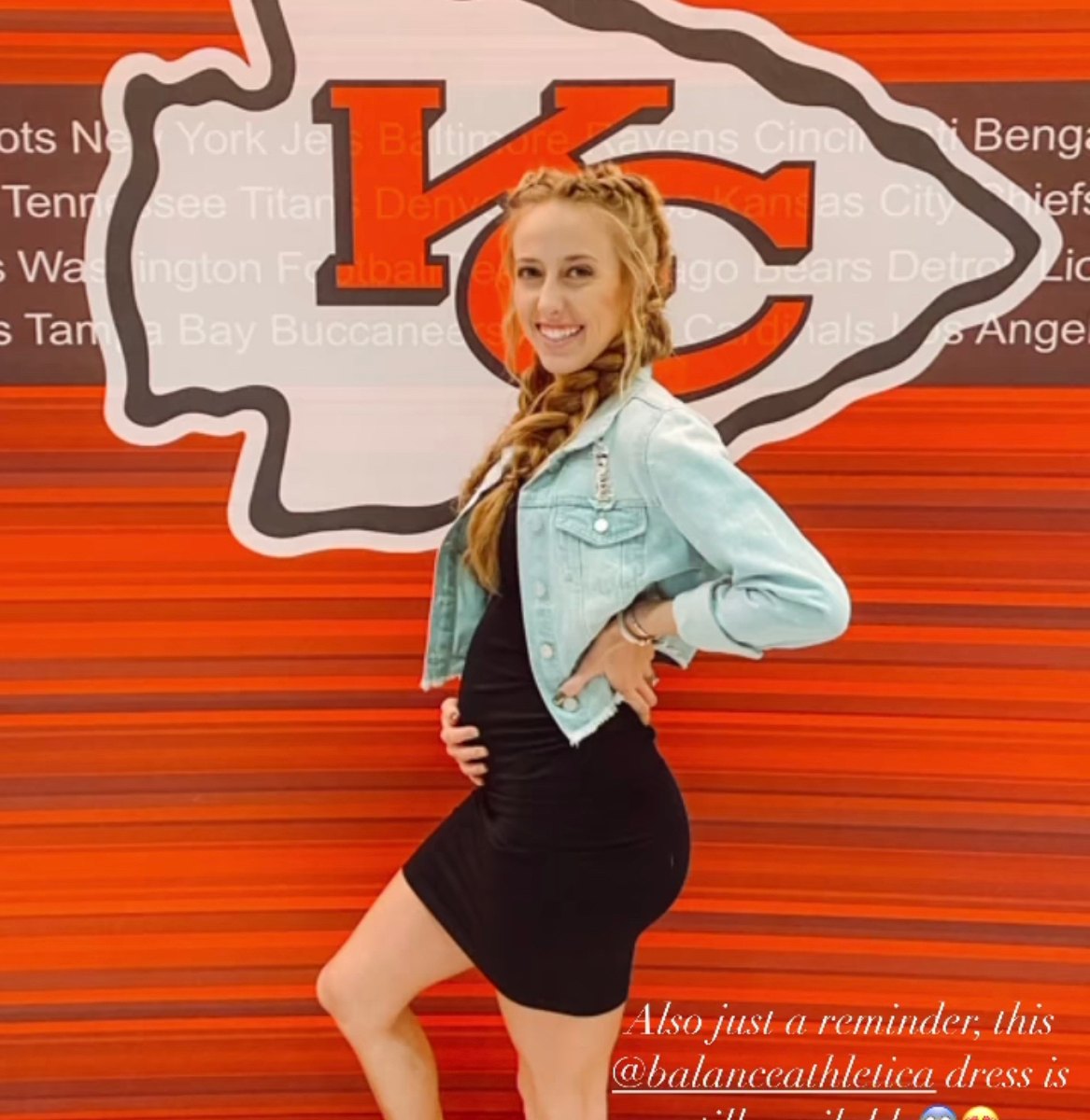 Patrick Mahomes' Wife Brittany Matthews' Baby Bump Photo Album