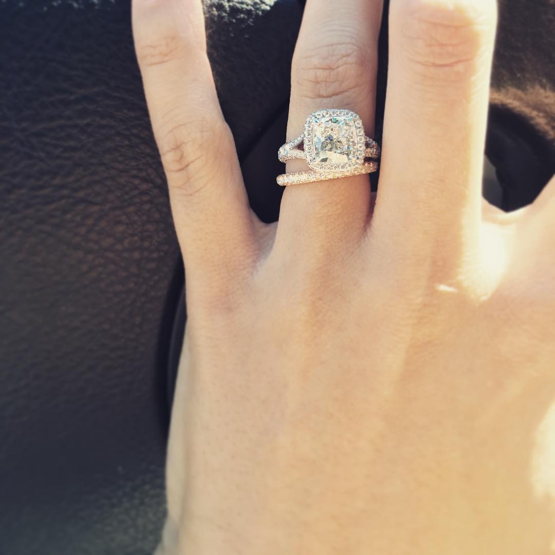 The Pear Cut Engagement Ring Is Having A Moment
