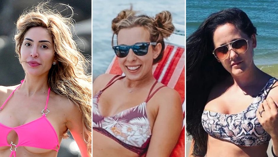 Amateur Sex Nude Beach - Teen Mom' Stars Rock Bikinis: Photos of Leah, Kailyn and More