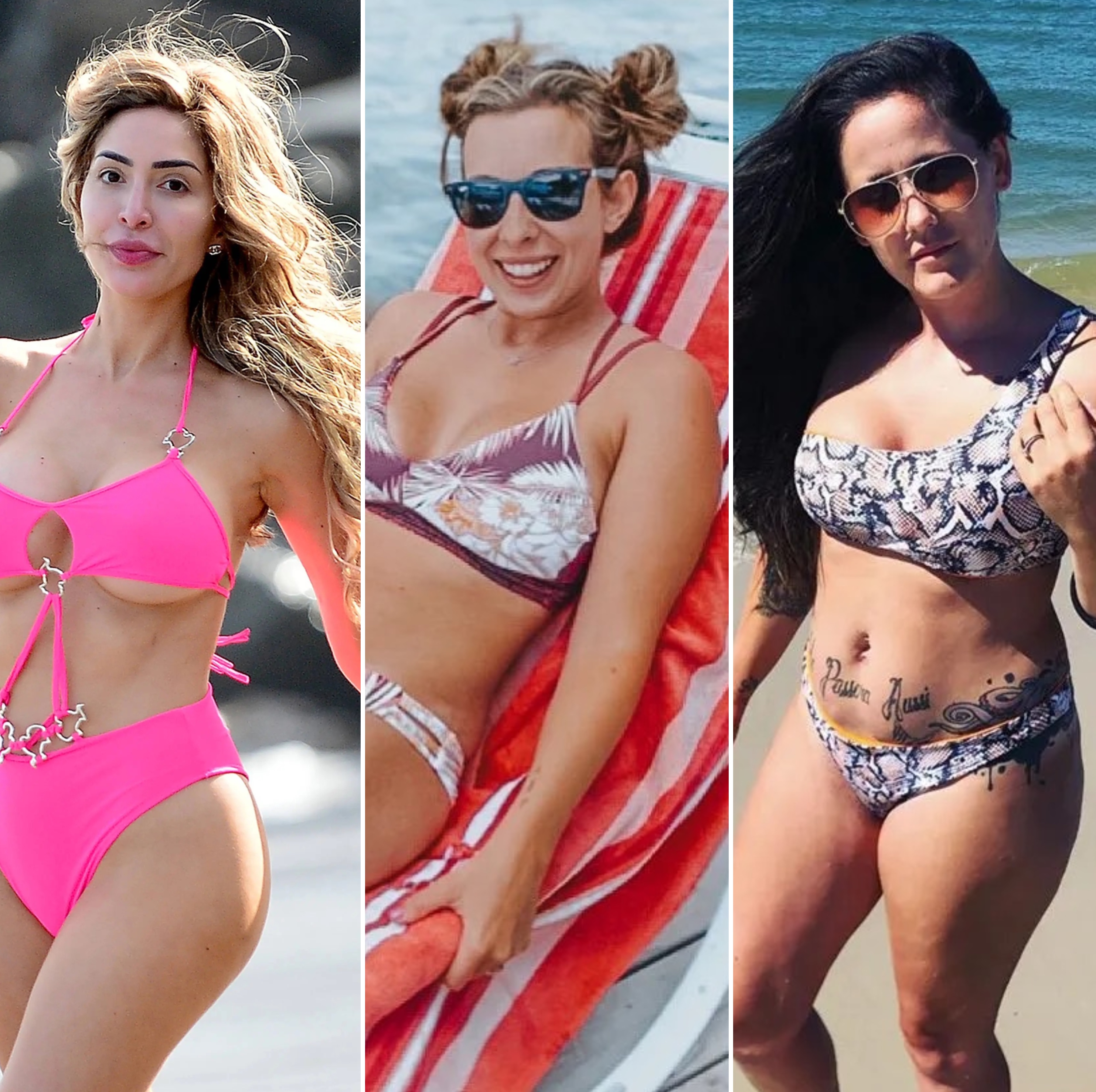 Mother Daught Nude Beach Candid - Teen Mom' Stars Rock Bikinis: Photos of Leah, Kailyn and More