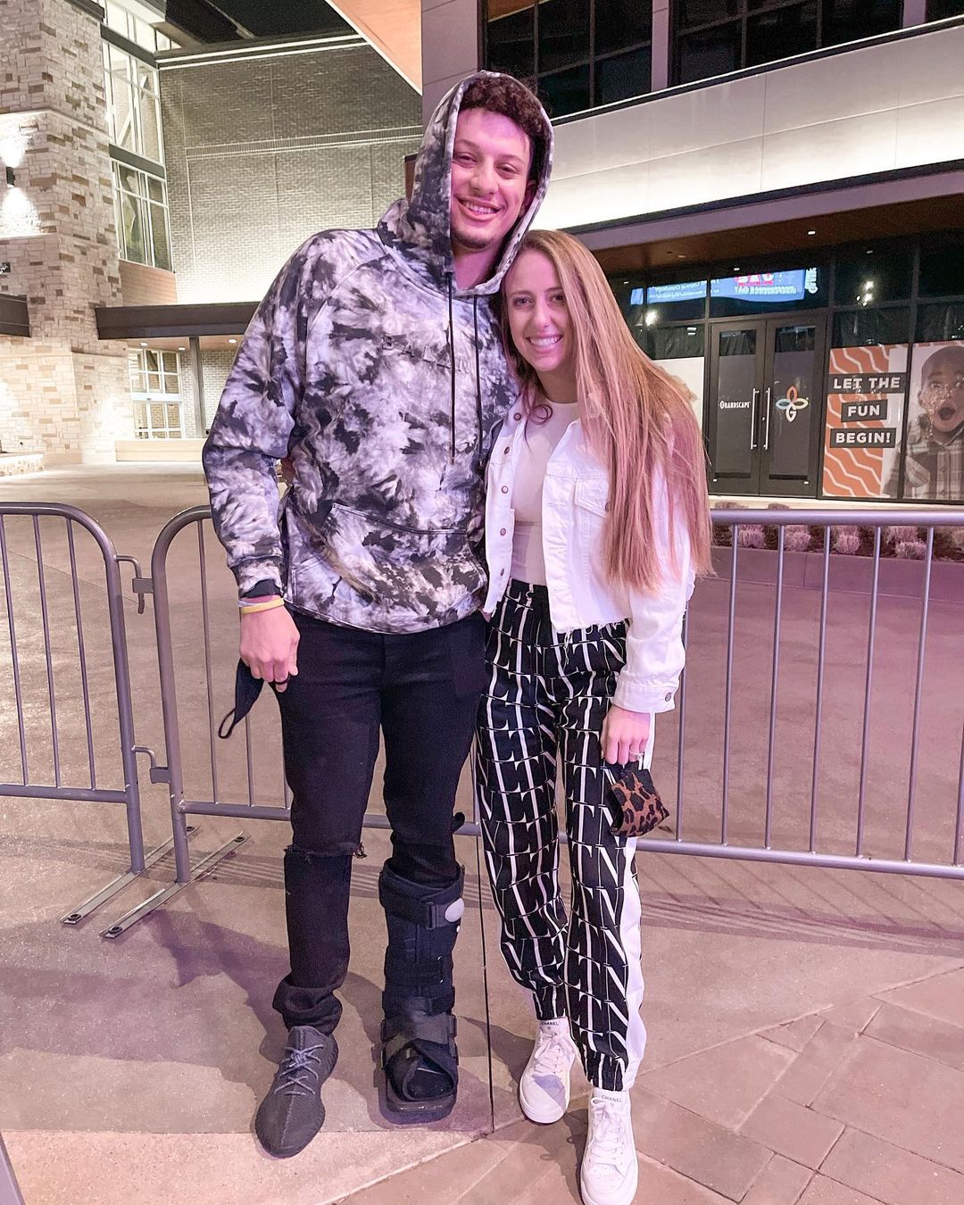 Patrick Mahomes Cuddles Up to Fiancée Brittany Matthews in Romantic  Instagram Photos: 'Me & You