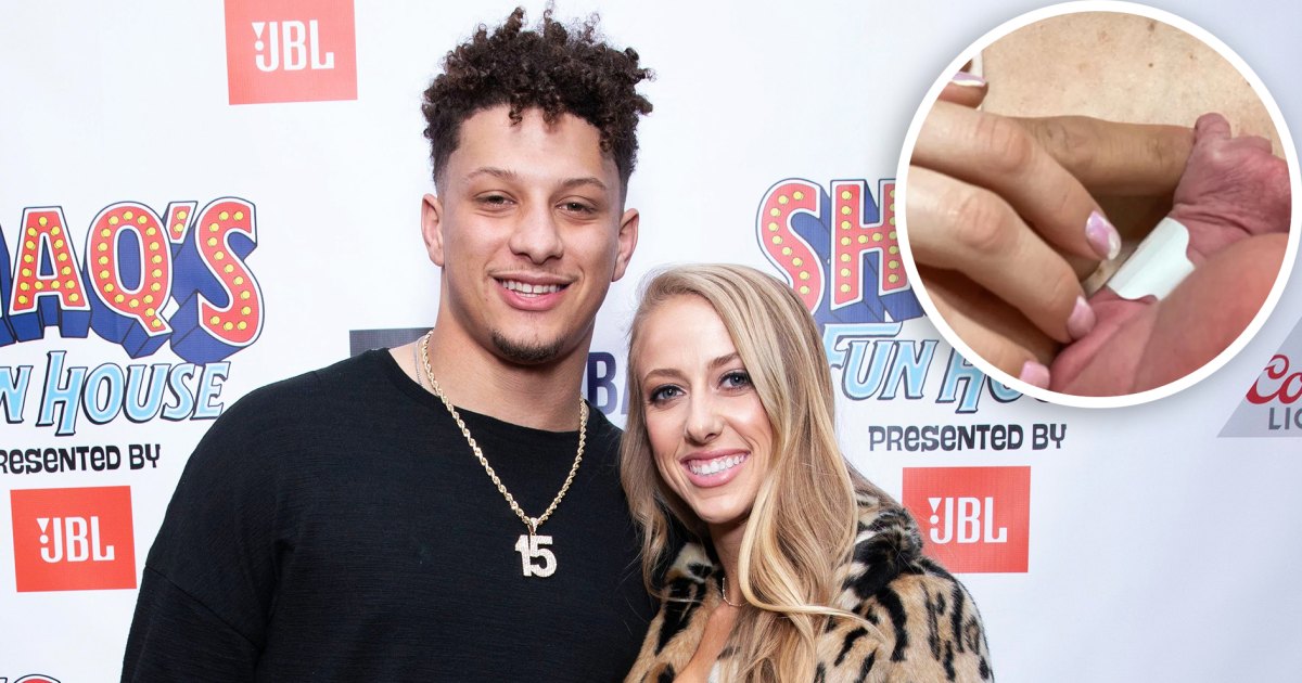 Patrick Mahomes, Brittany Matthews welcome new baby girl, Sterling