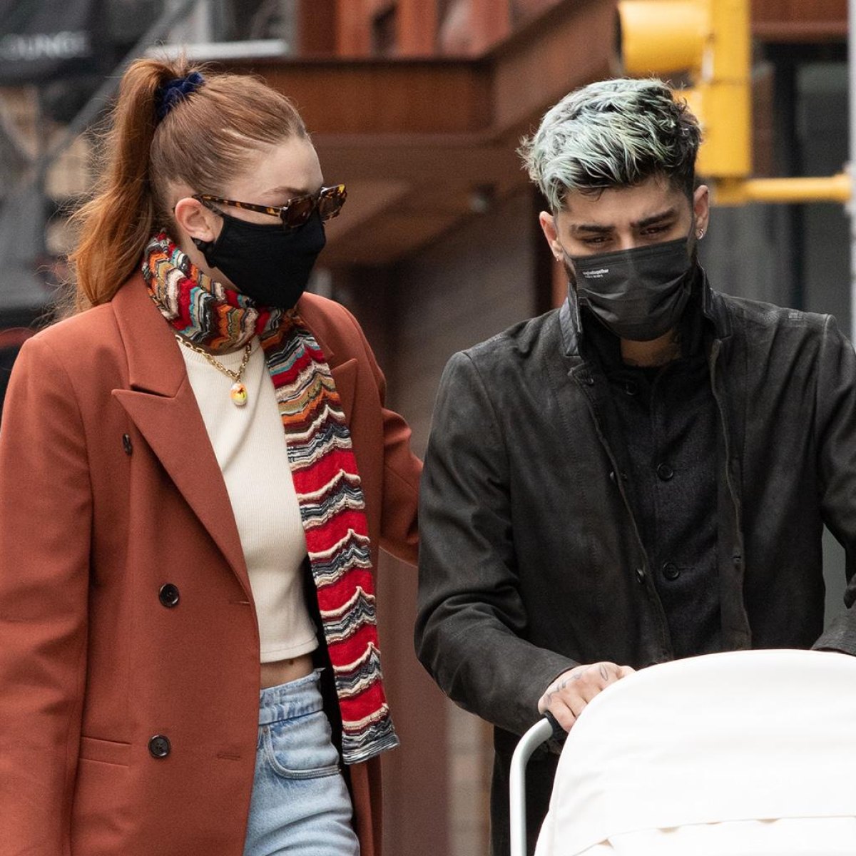 Gigi Hadid Spotted Out In NYC With Her Baby Girl