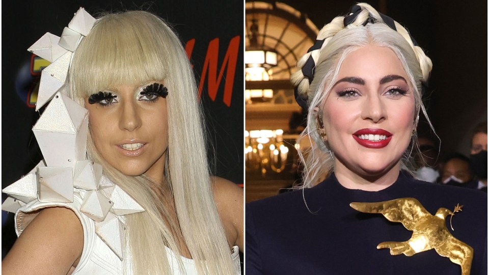 Lady Gaga's Transformation Photos of the Singer Young to Now