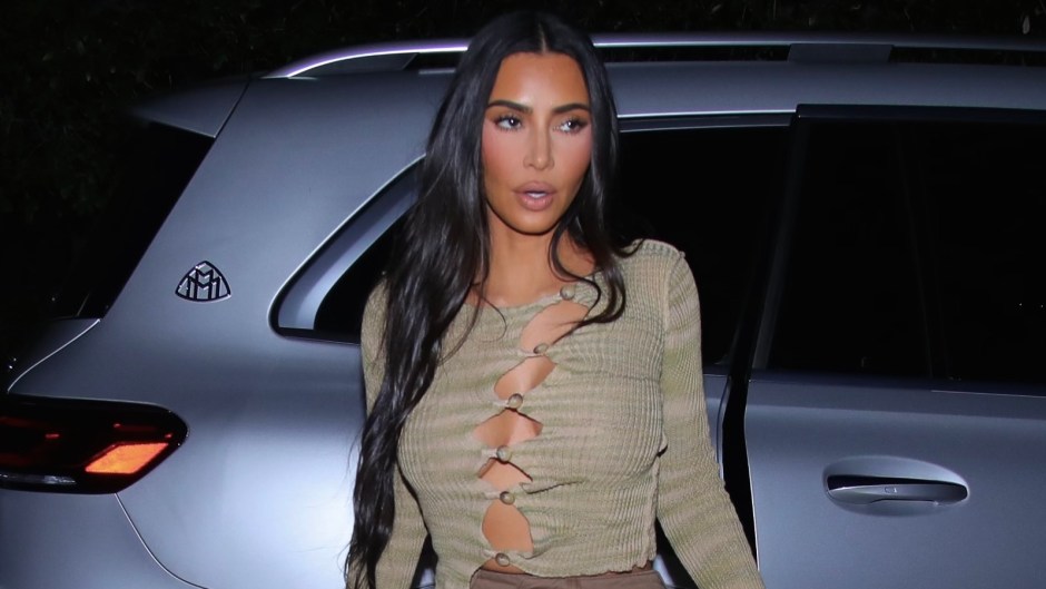 Kim Kardashian Goes Braless Amid Kanye West Divorce Photos 