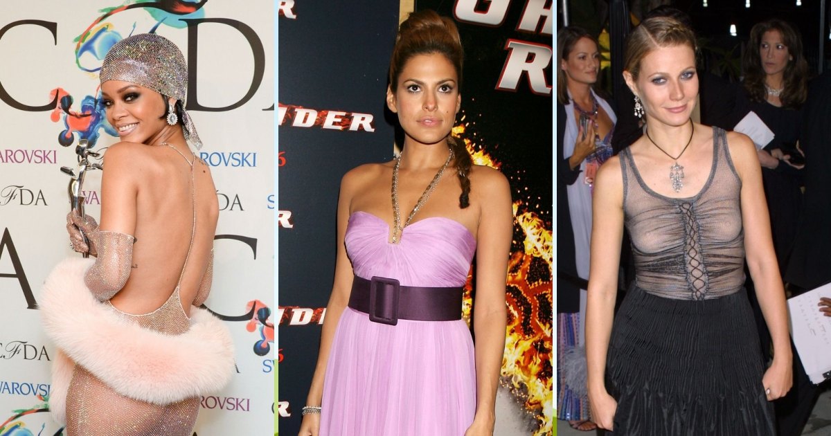 Female Celeb Oops Porn - Celebrities Who Regretted Their Red Carpet Outfits: Photos