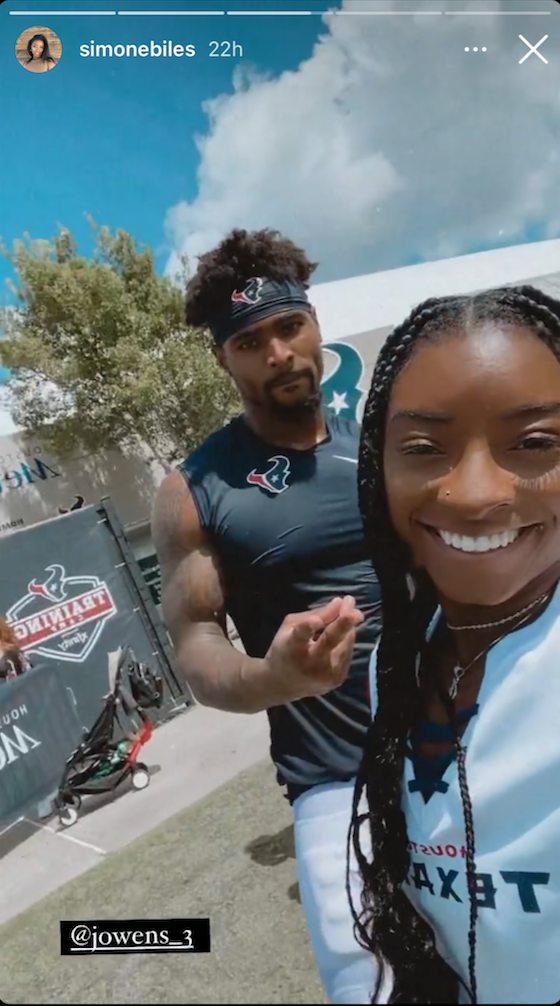 Olympian Simone Biles Shares Pics Of Her And BF Texans Safety Jonathan Owens'  Vacation – BlackSportsOnline