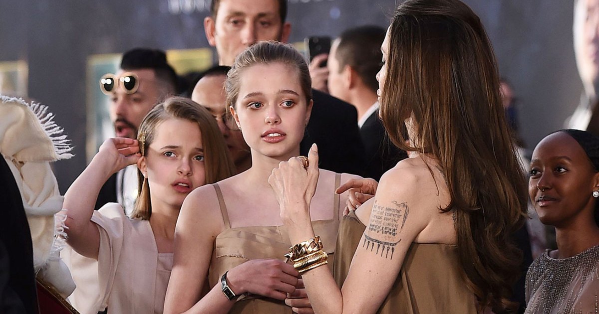 Angelina Jolie's daughter Zahara, 18, is nearly as tall as her