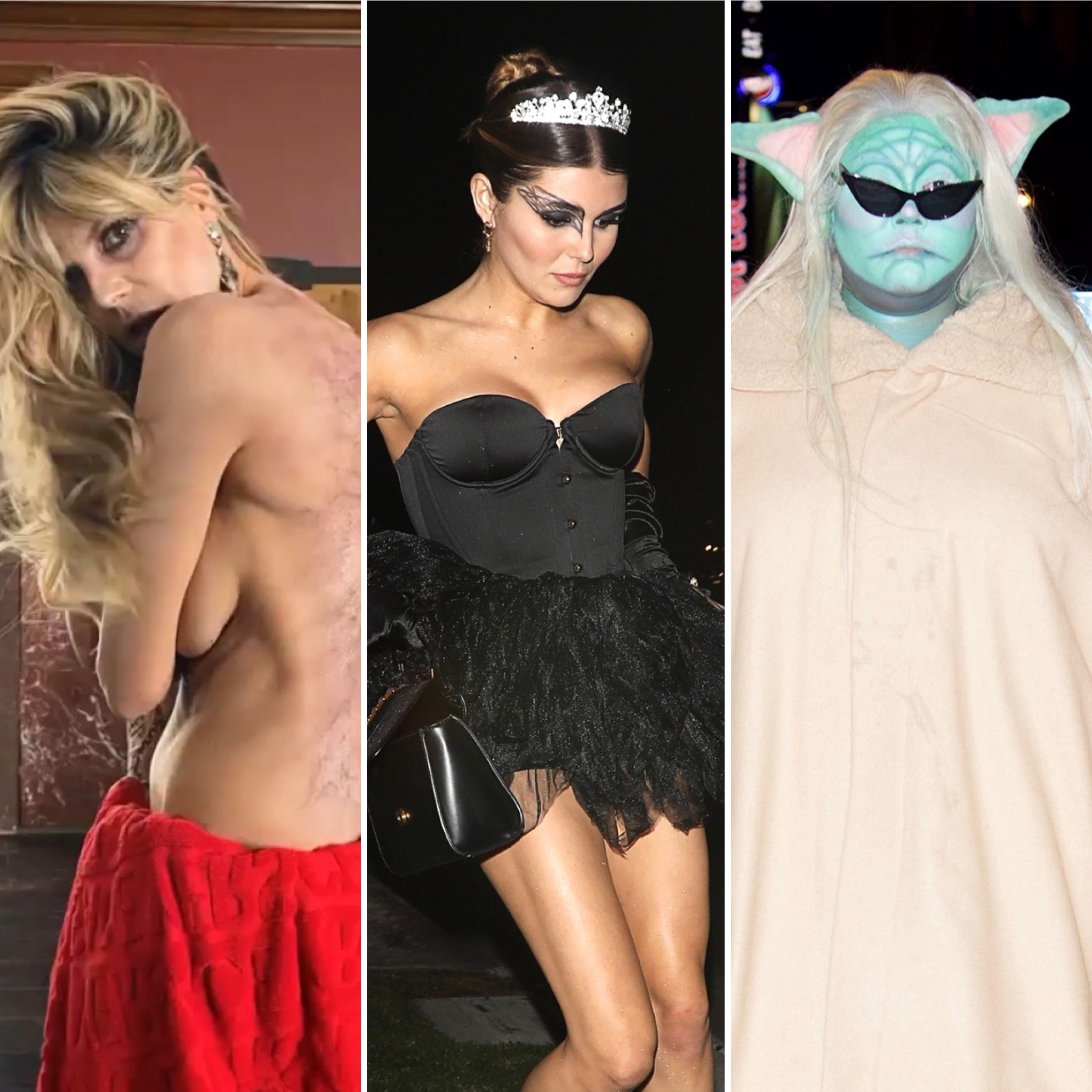 Halloween Office Stocking Sex - Celebrities Dressing Up for Halloween 2021: Photos of Stars' Costumes