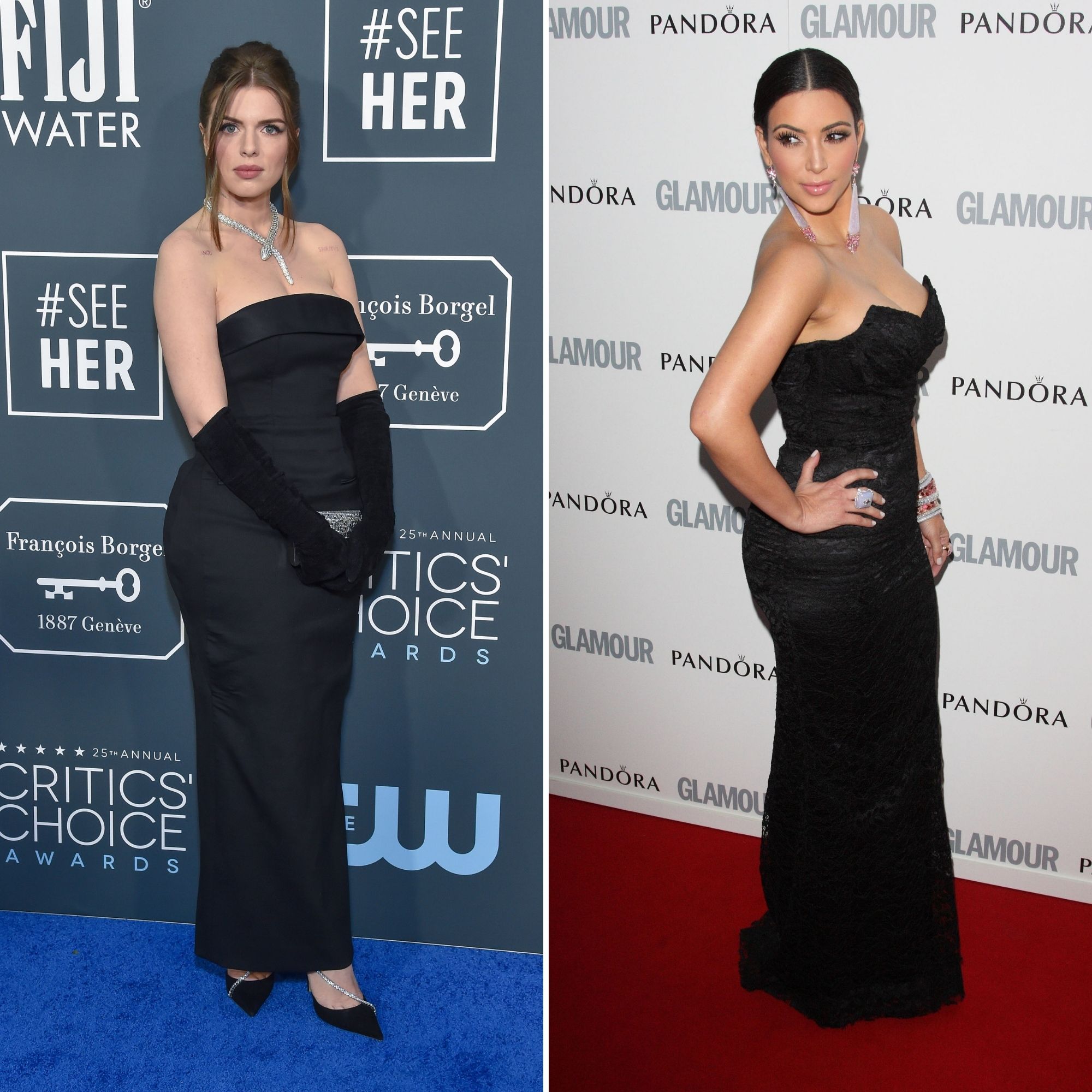 Kylie Jenner Copies Kim Kardashian Makeup - Kylie Jenner Golden Globes  After Party