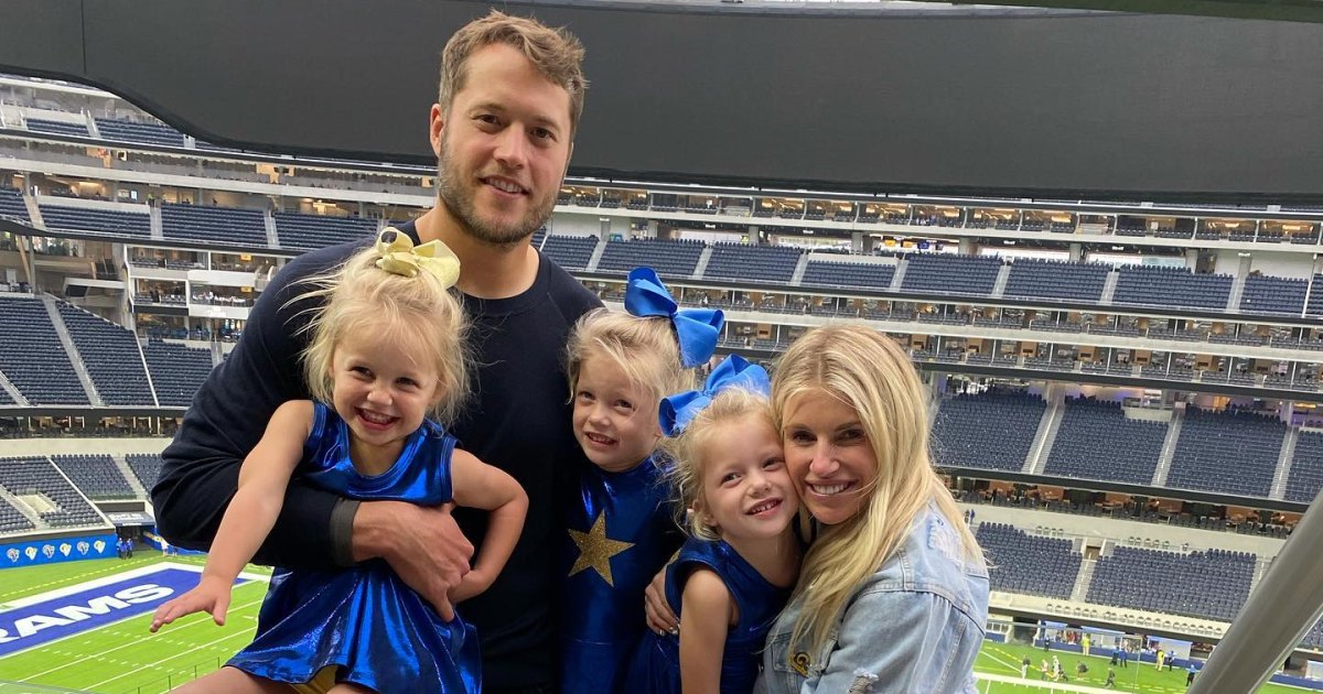 Matthew Stafford addresses wife Kelly's comments about locker room