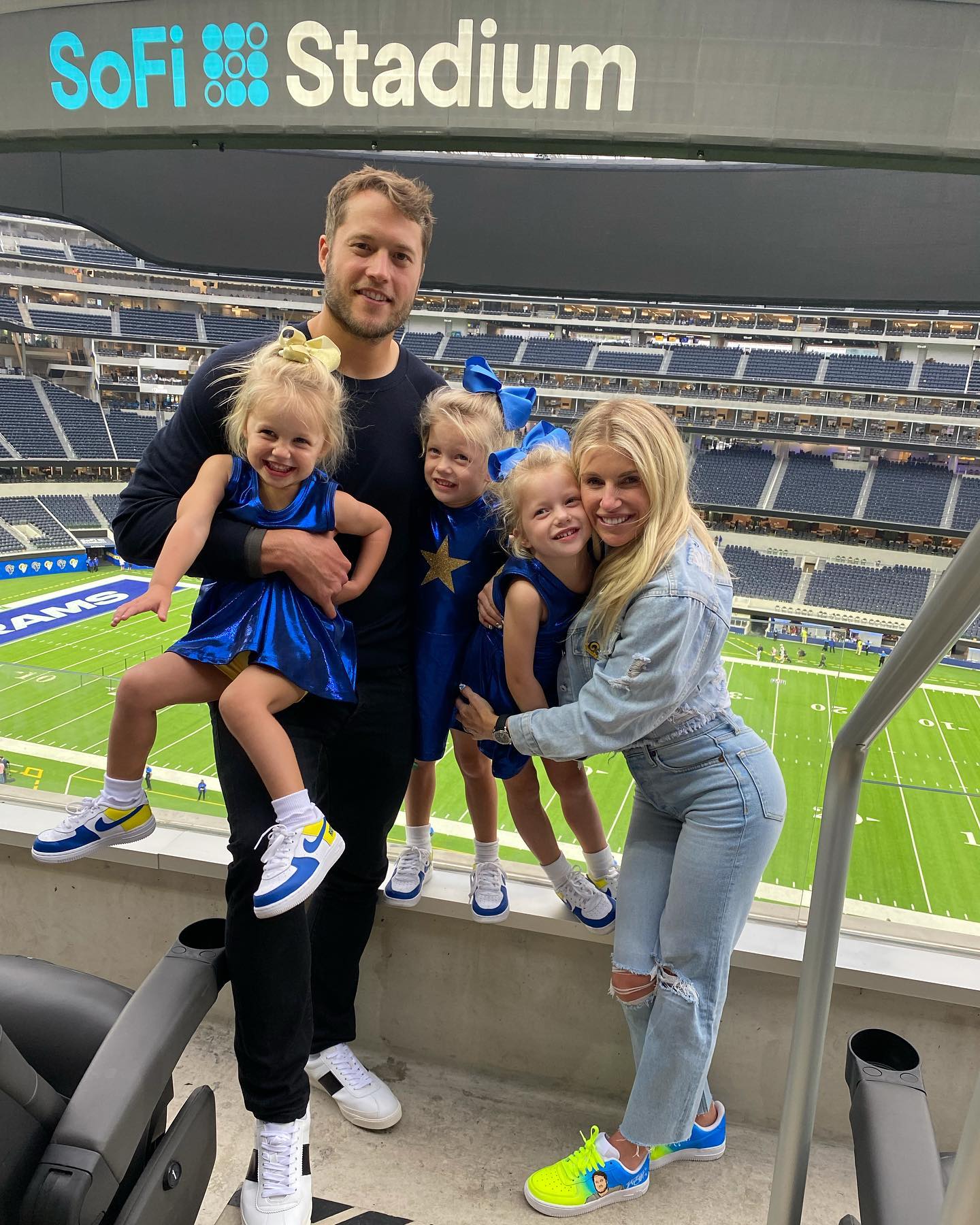 Kelly Stafford, wife of Rams quarterback, clears the air on health