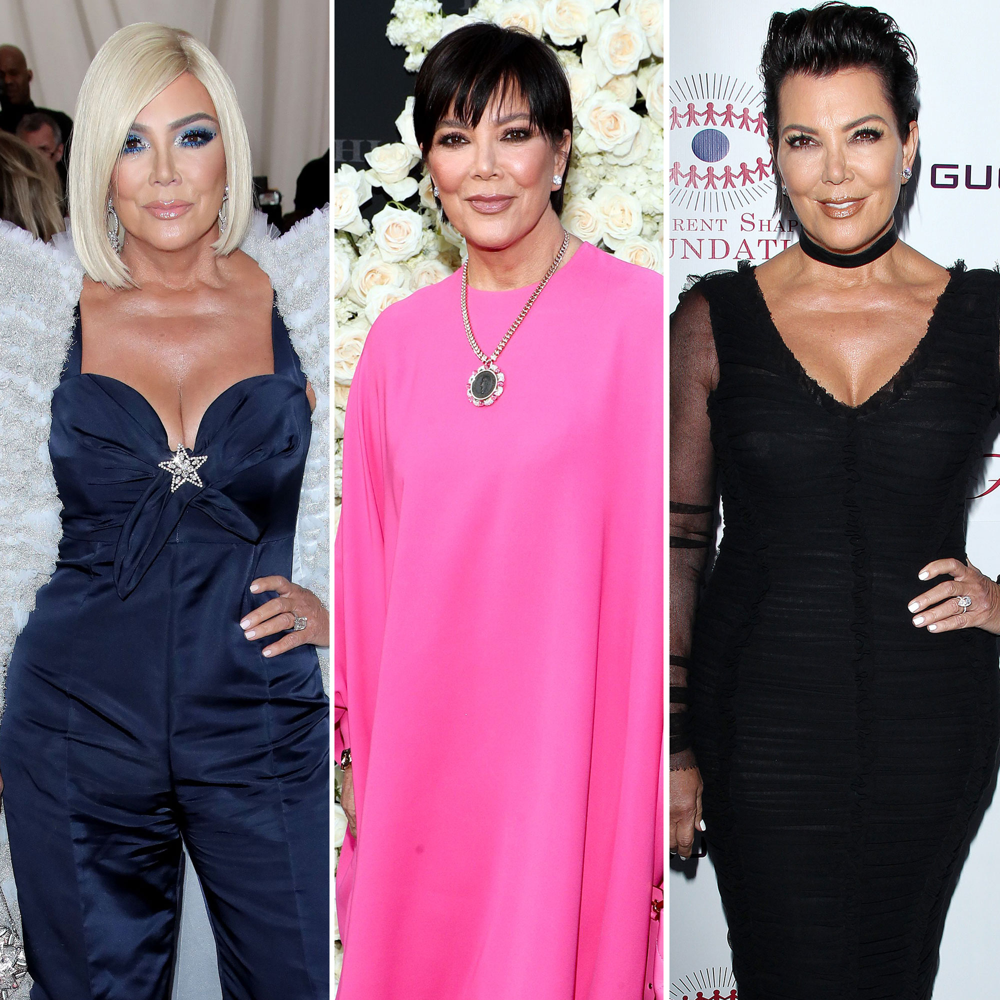 Kris Jenner Hair Transformations Bobs Wigs and Going Blonde