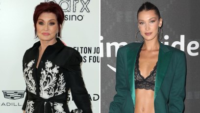 Bella Hadid Flaunts Abs Heading to Louis Vuitton Show During PFW