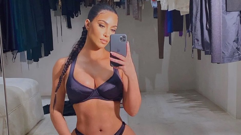 That's not hygienic!' Kim Kardashian poses in bra and thong as she drinks  shake - but fans point out something gross - Mirror Online