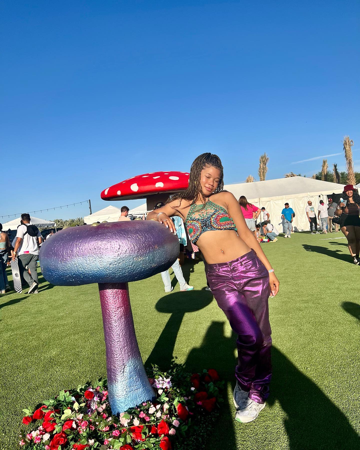 Nip slip @ Coachella : r/StormReidMaybe