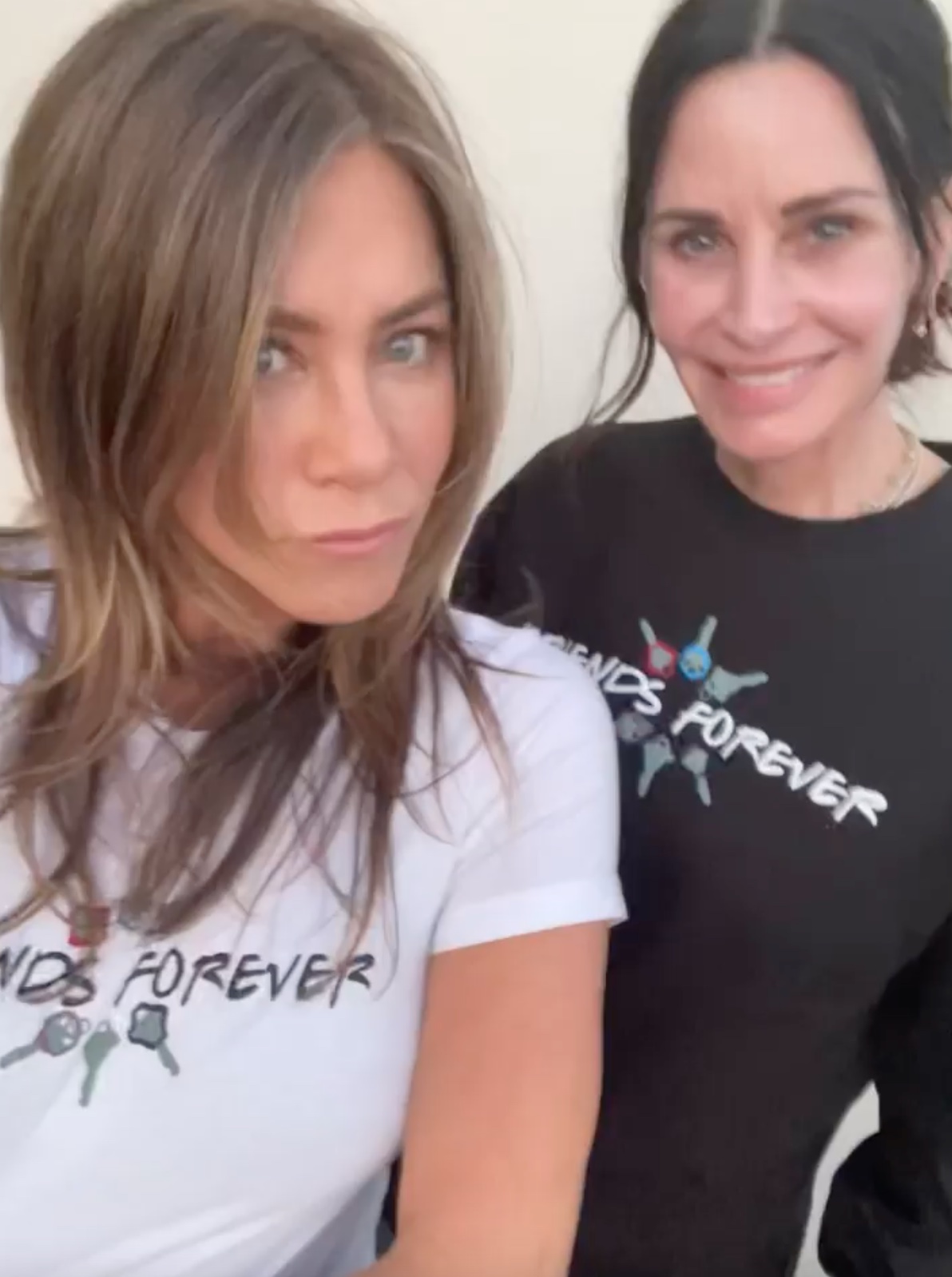 Courteney Cox Jennifer Aniston Porn - Courteney Cox With No Makeup: Unfiltered Photos of the Actress