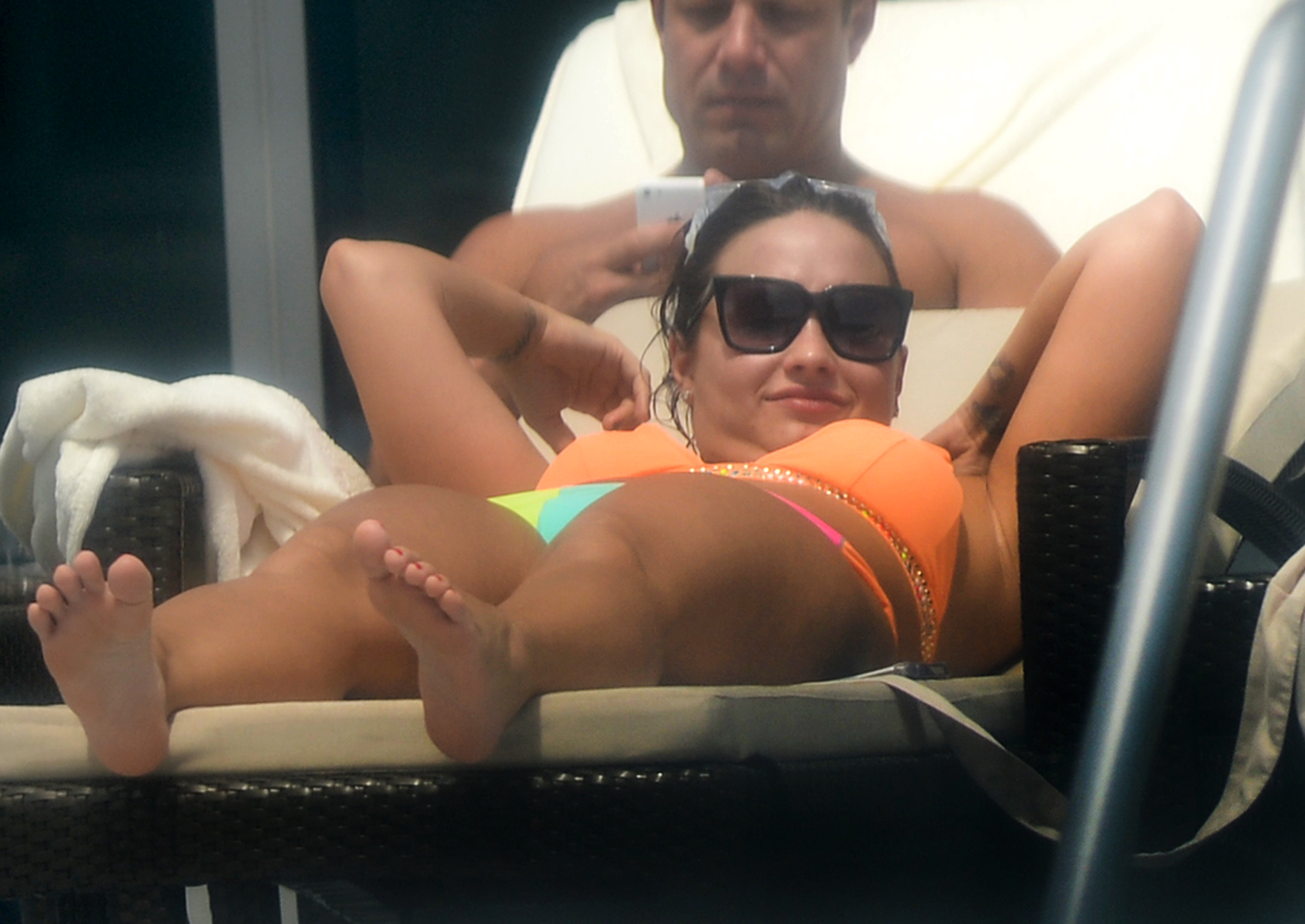 demi lavato bikini