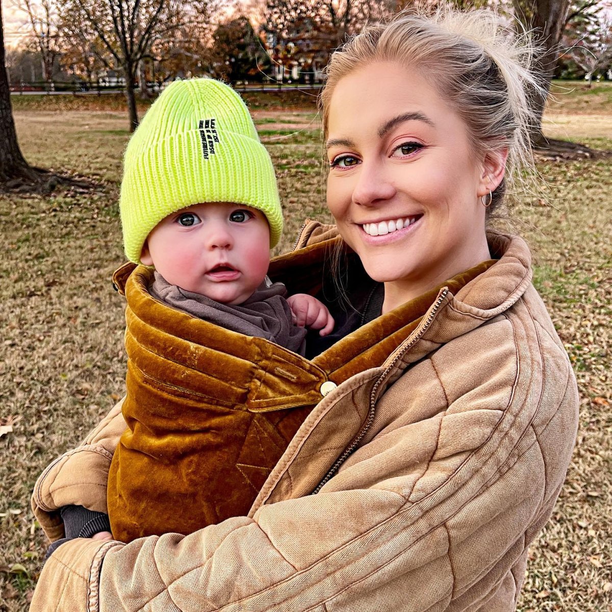 Shawn Johnson East's Family Christmas Photo Reveals the Cutest Details  About Her Two Kids