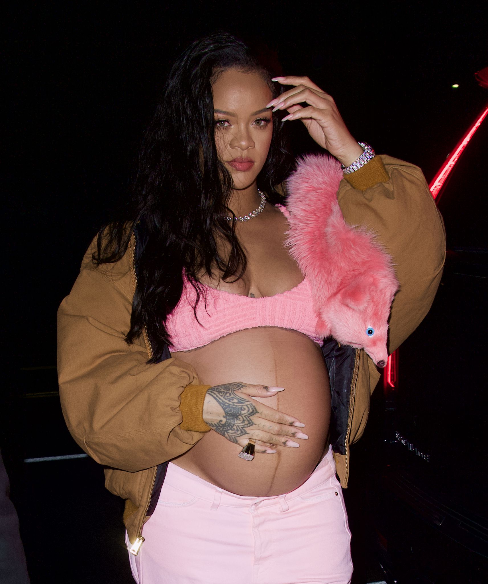 Rihanna Makes 1st Appearance Since Giving Birth: Photos