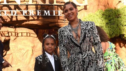 Beyoncé and Blue Ivy Carter Wore Custom Looks Designed by Pharrell