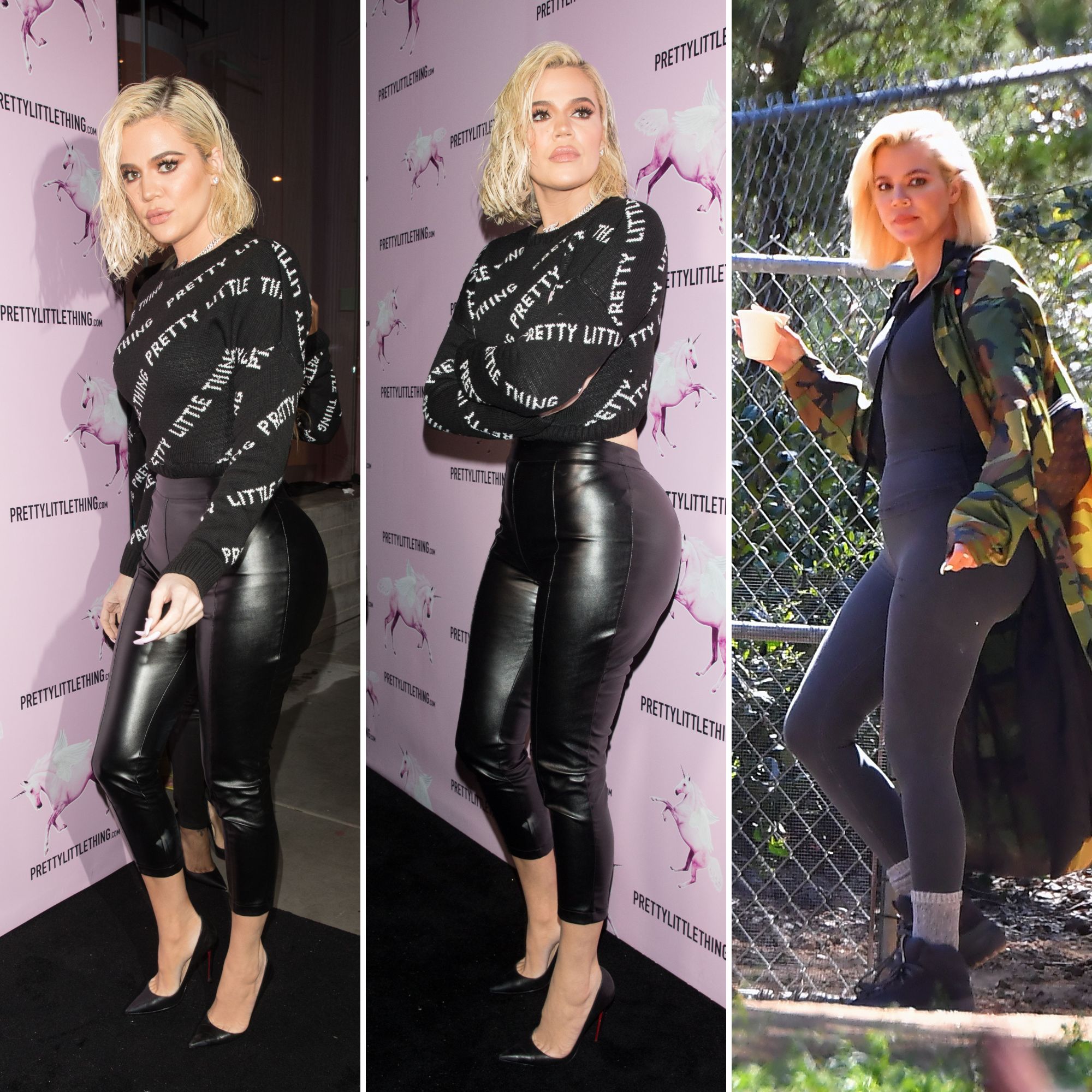 photos]khloe Kardashian Put Her Butt On Display In A See Through