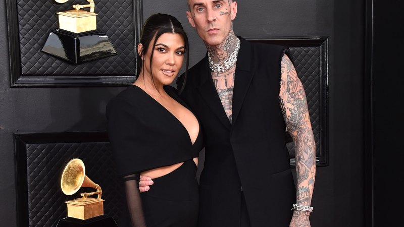 Kourtney Kardashian's Travis Barker Engraved Underwear: Photo