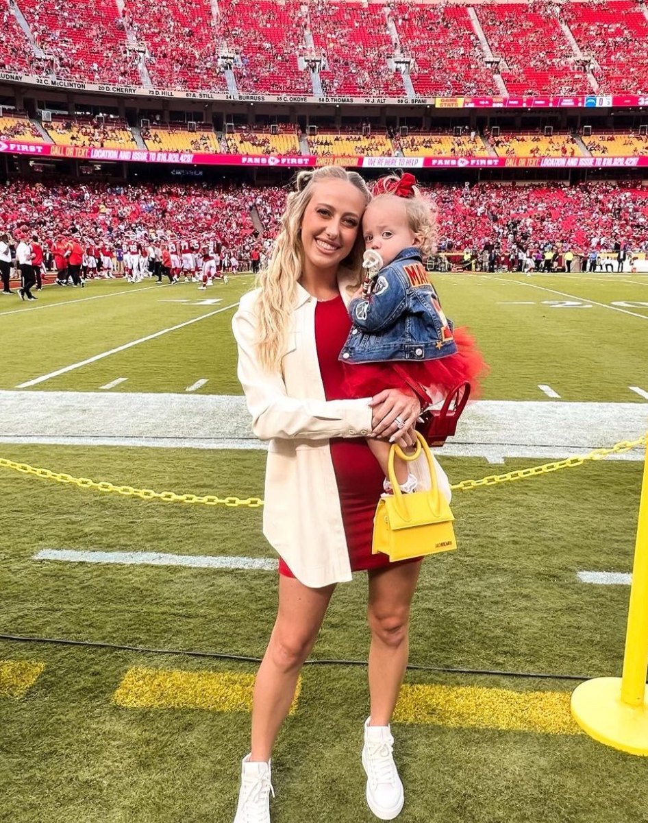 Brittany Matthews hits back at 'broken' Patrick Mahomes criticism