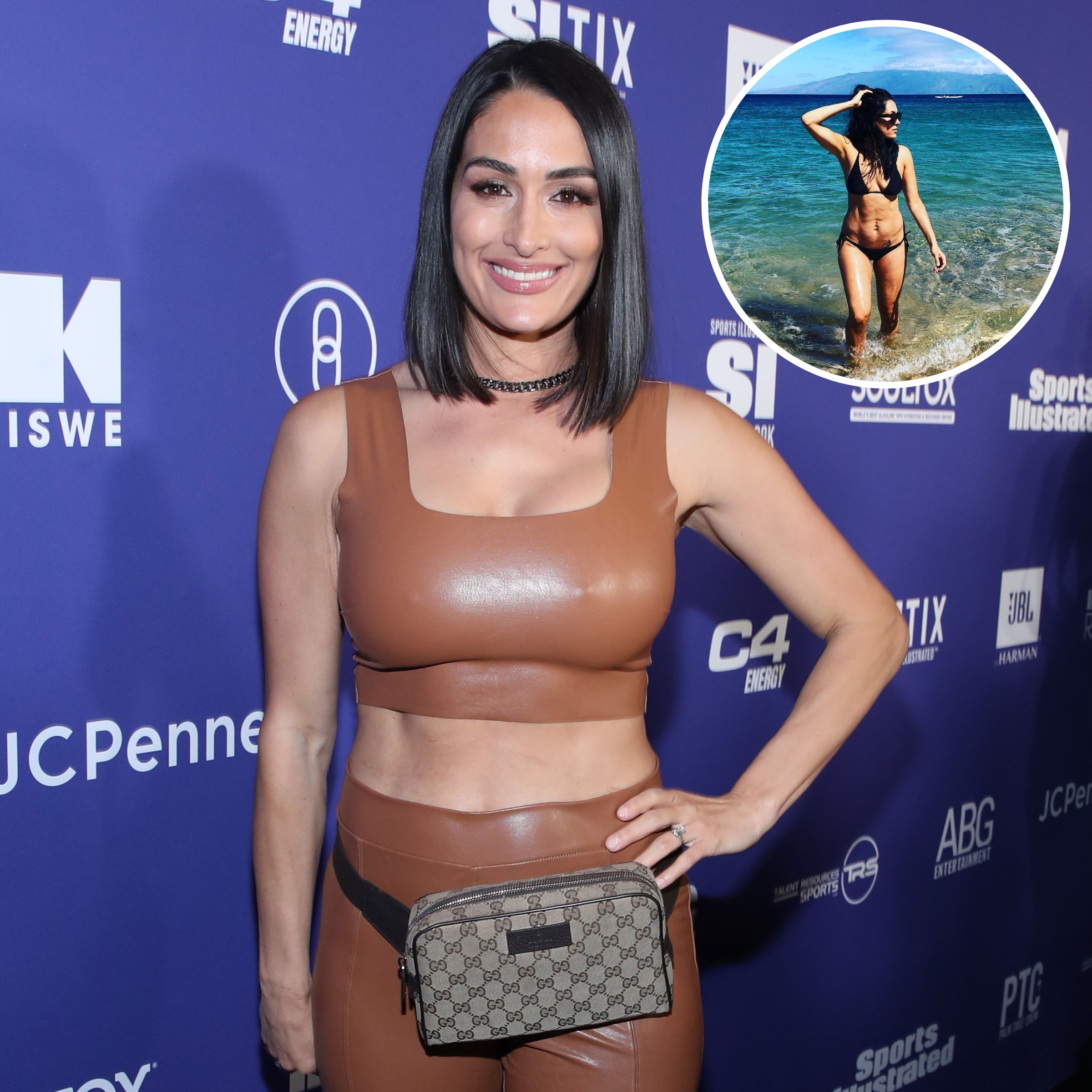 Brie Bella Bikini Photos Total Bellas Star Swimsuit Pictures