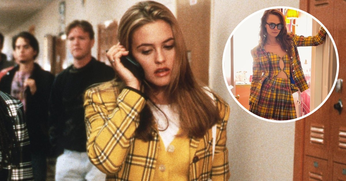 Celebrities In 'Clueless' Yellow Plaid Outfits: Photos – Hollywood Life