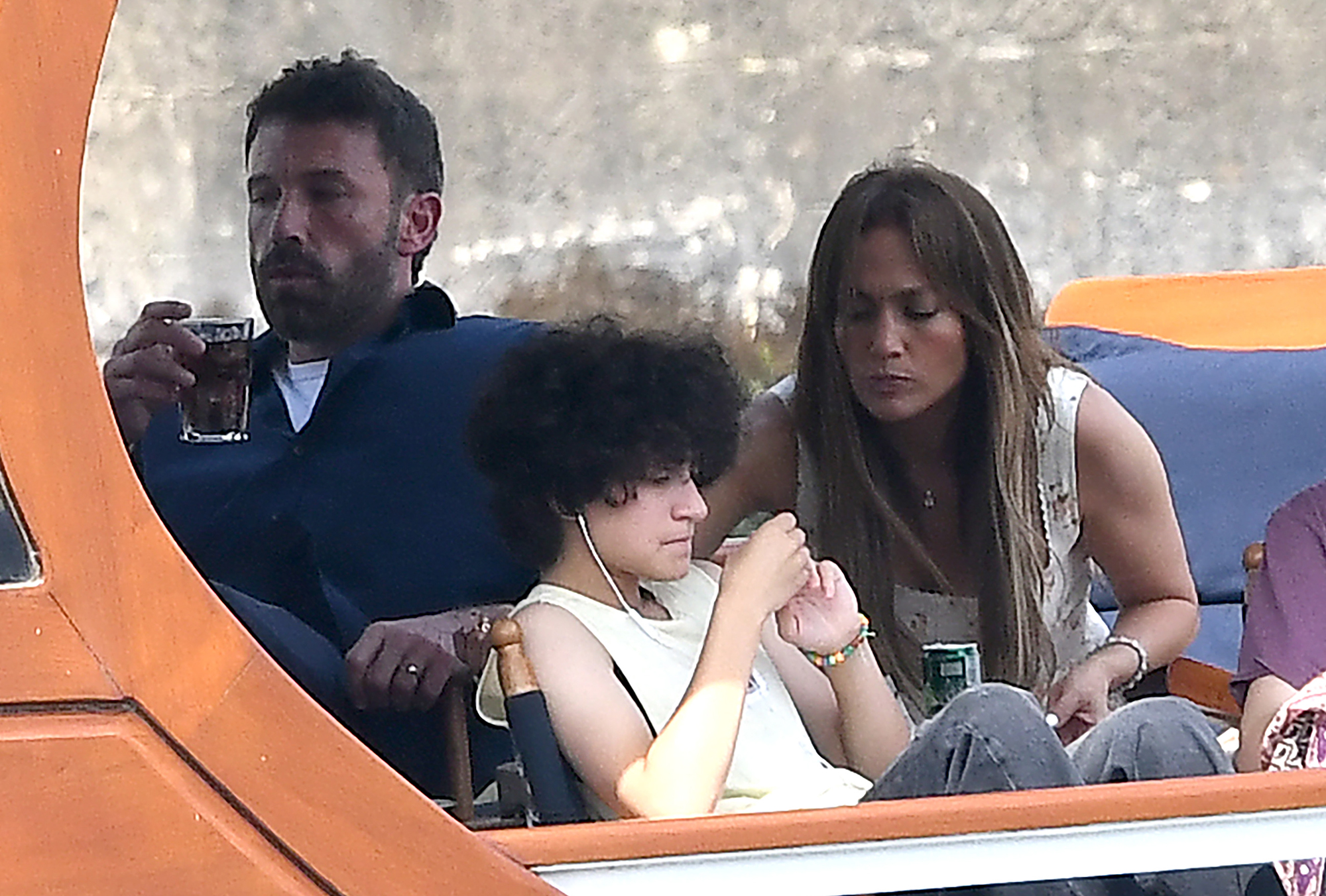 Jennifer Lopez, Kids Emme and Max on France Cruise Photos Life & Style