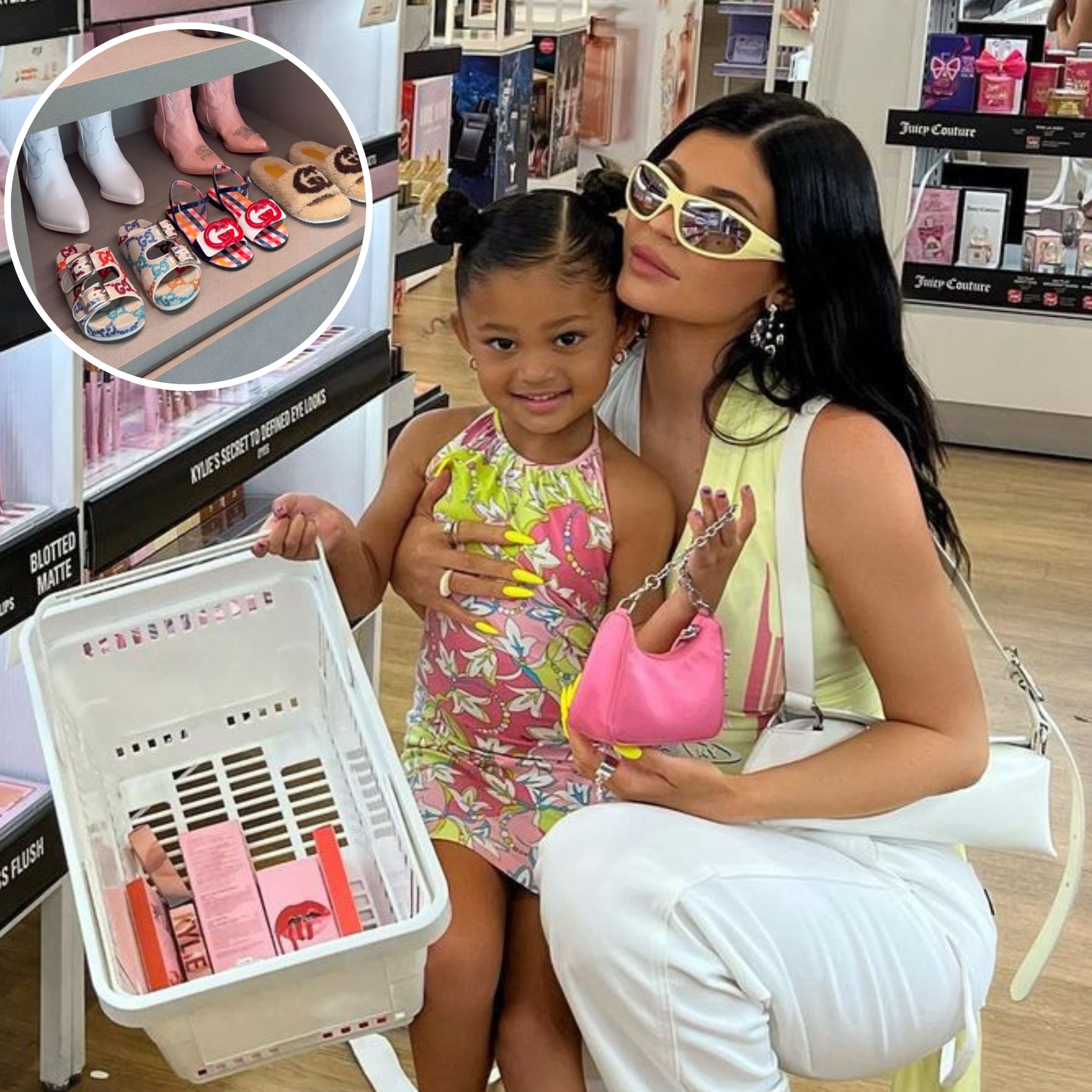 Kylie Jenner's Daughter Stormi Goes Makeup Shopping with Her Mom: Photos