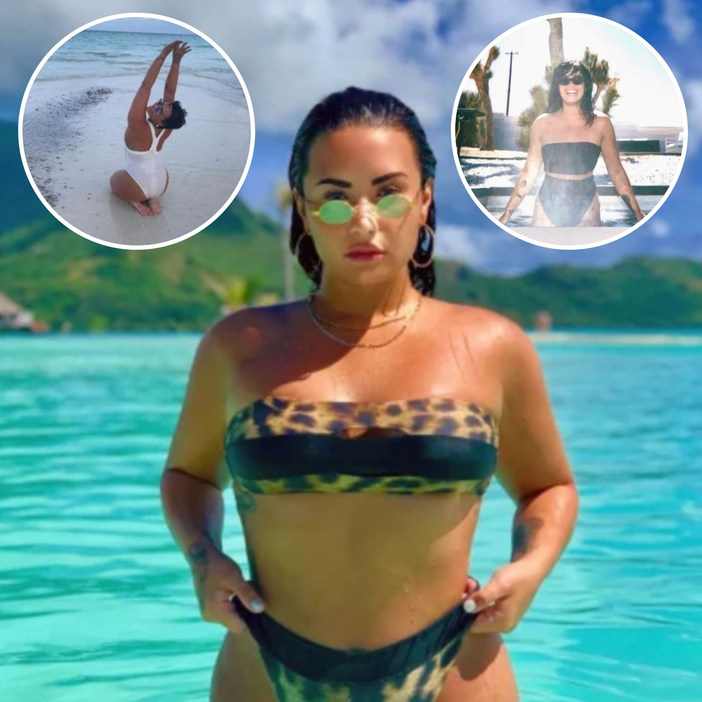 Demi swimsuit hot sale